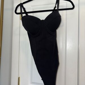 Elegant Black Bodysuit